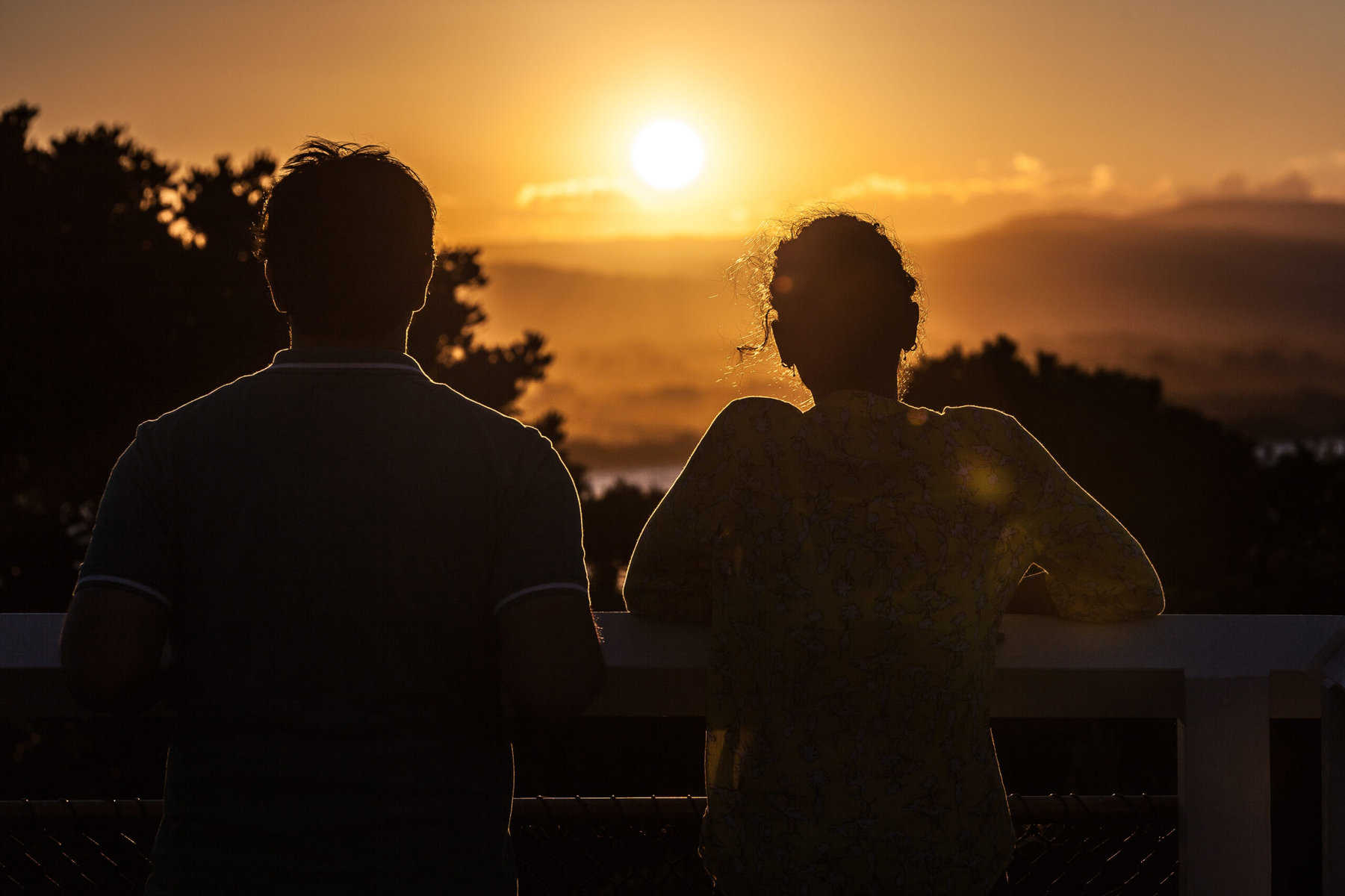 Sunsets and romantic dinners