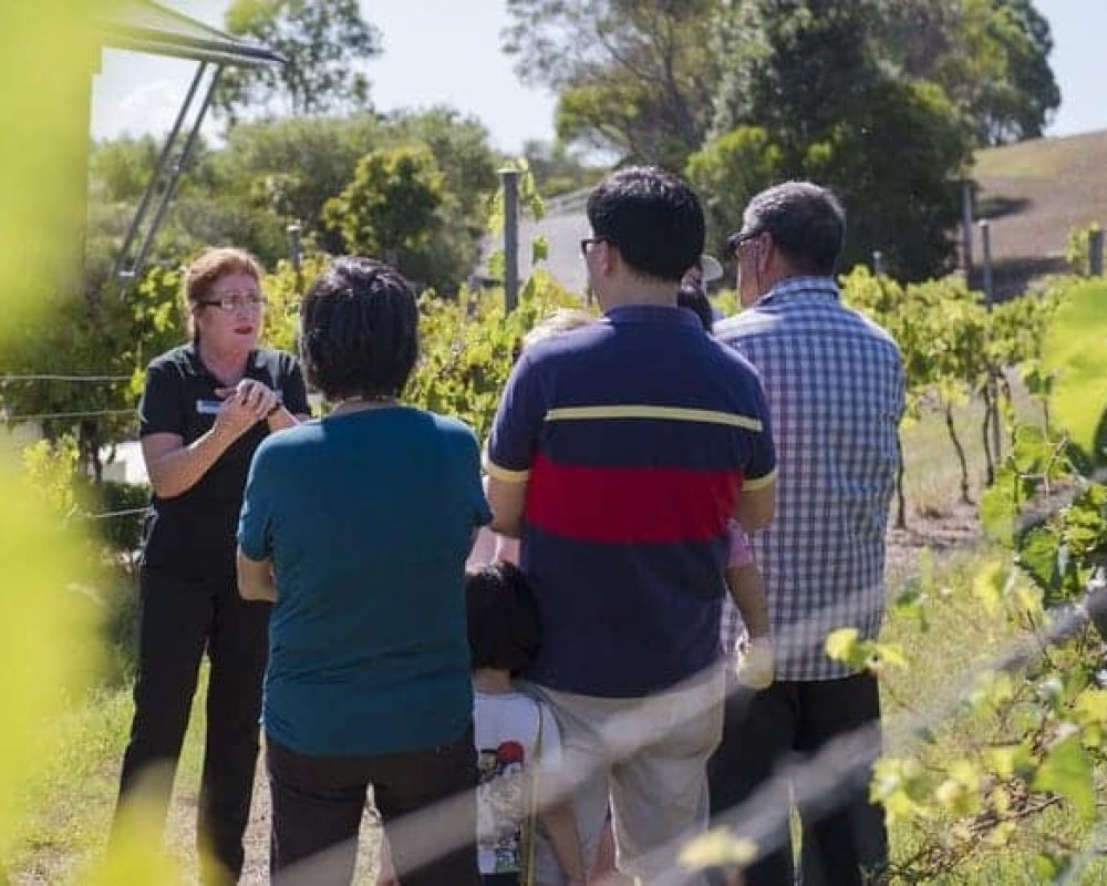 group of people is seriously listening as they were instructed by the lady in black
